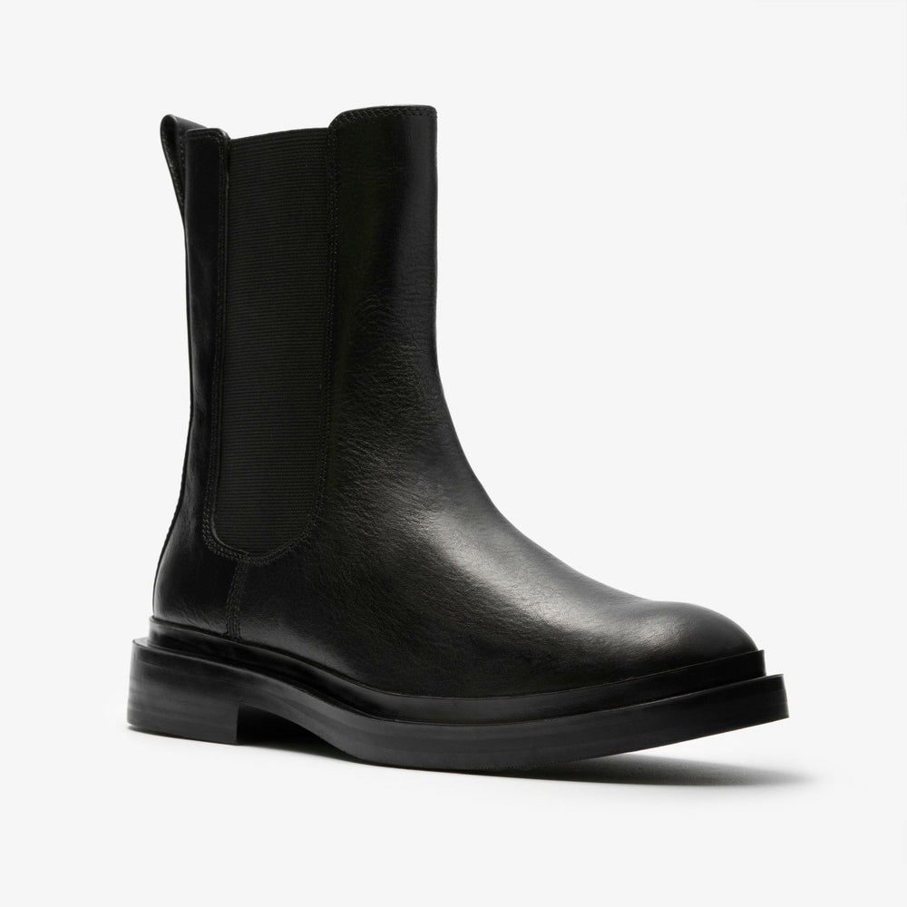 Previa Top Black Leather