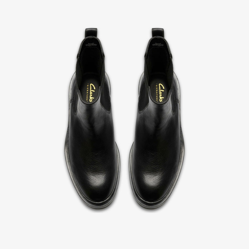 Previa Top Black Leather