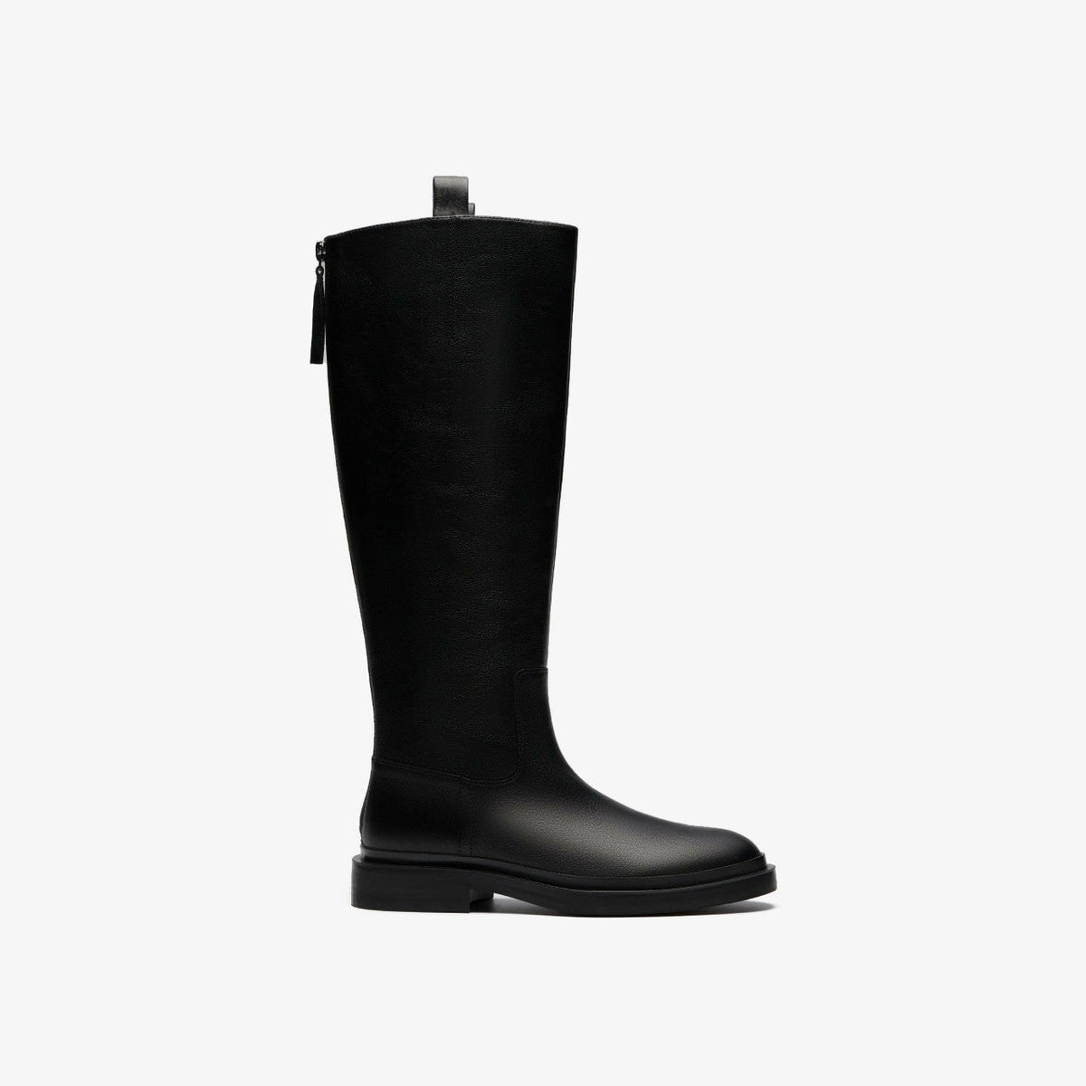 Previa Hi Black Leather