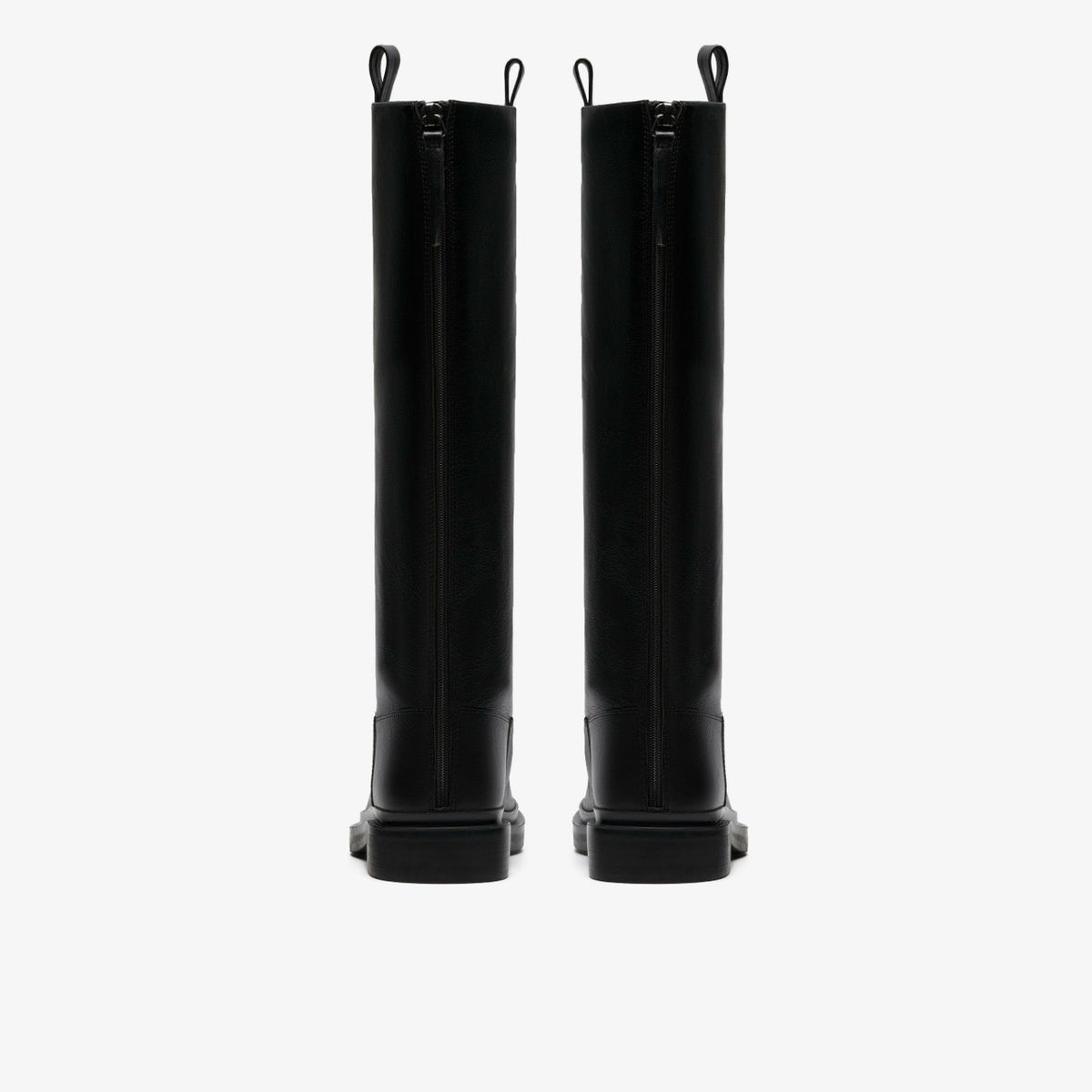 Previa Hi Black Leather