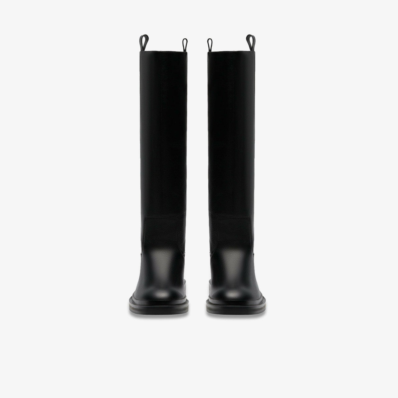 Previa Hi Black Leather