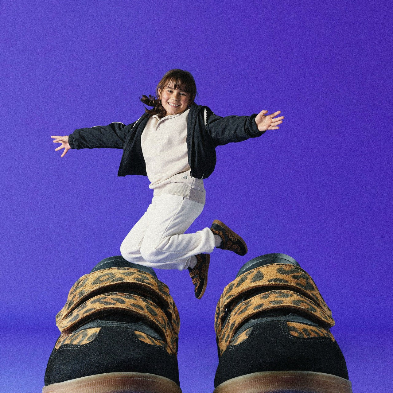 Disco Vibe Kid Leopard Print