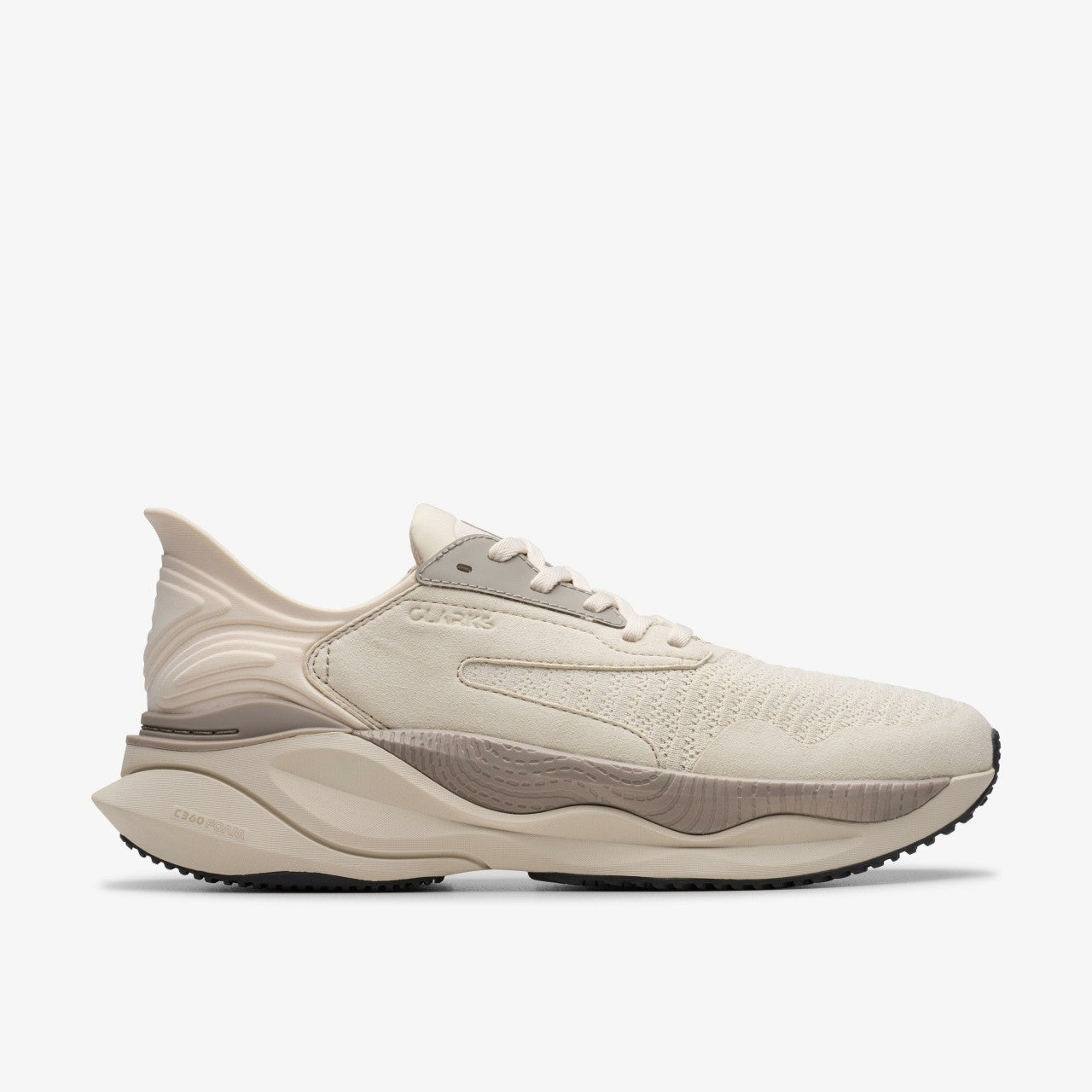Clarks Pace Off White Combination