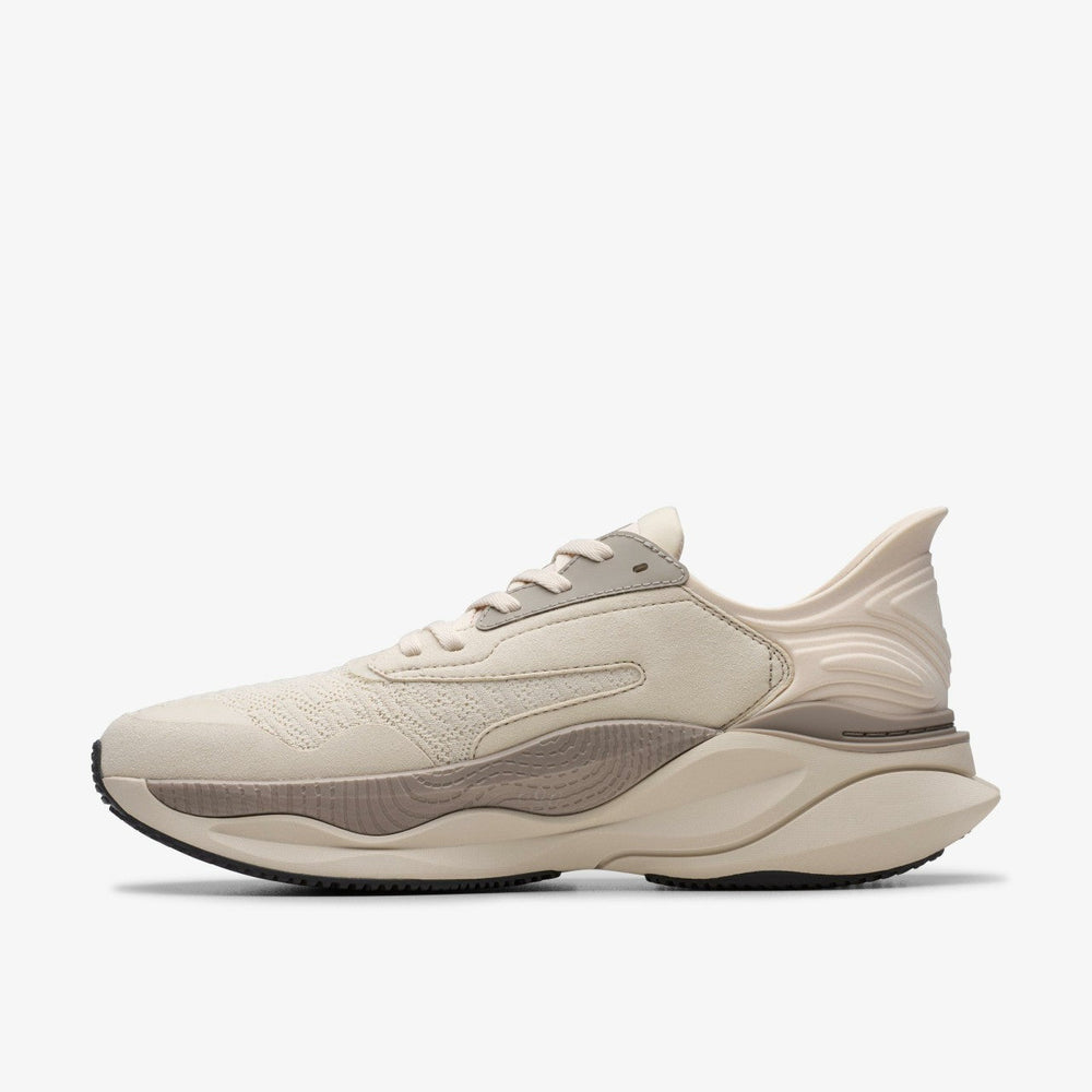 Clarks Pace Off White Combination