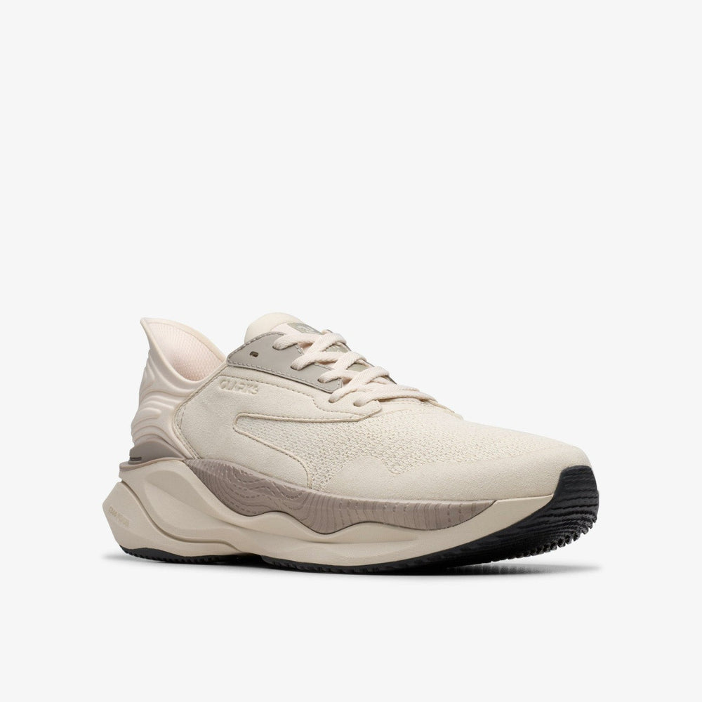 Clarks Pace Off White Combination