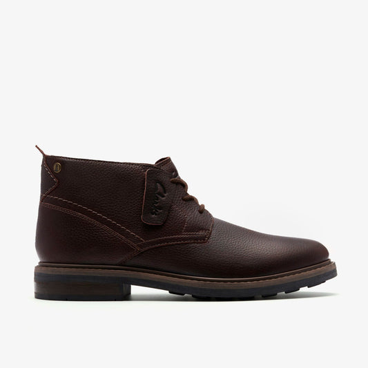 Newford Mid Waterproof Brown Warmlined Leather