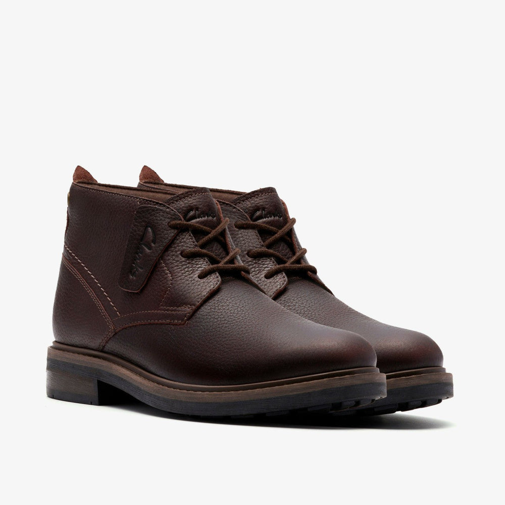 Newford Mid Waterproof Brown Warmlined Leather