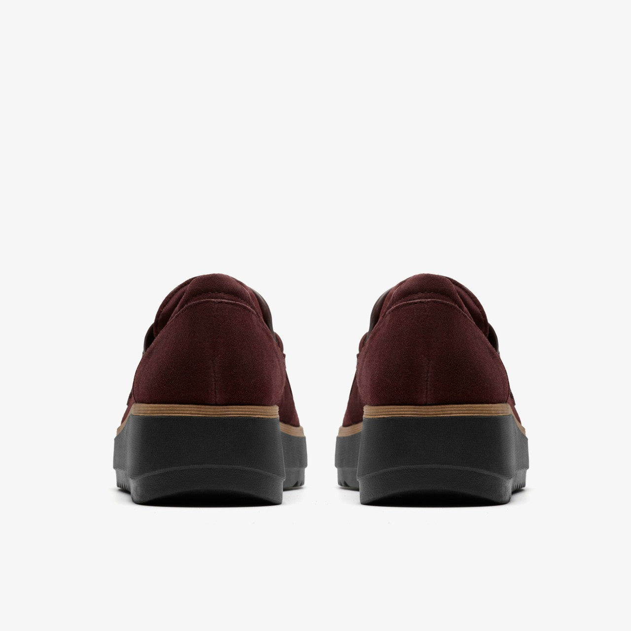 Zylah May Merlot Suede