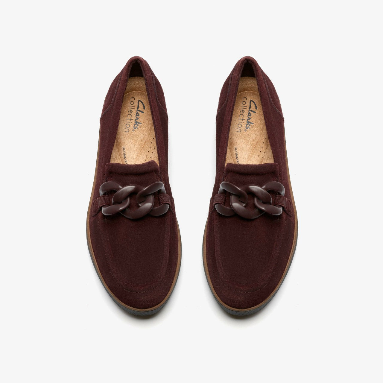 Zylah May Merlot Suede