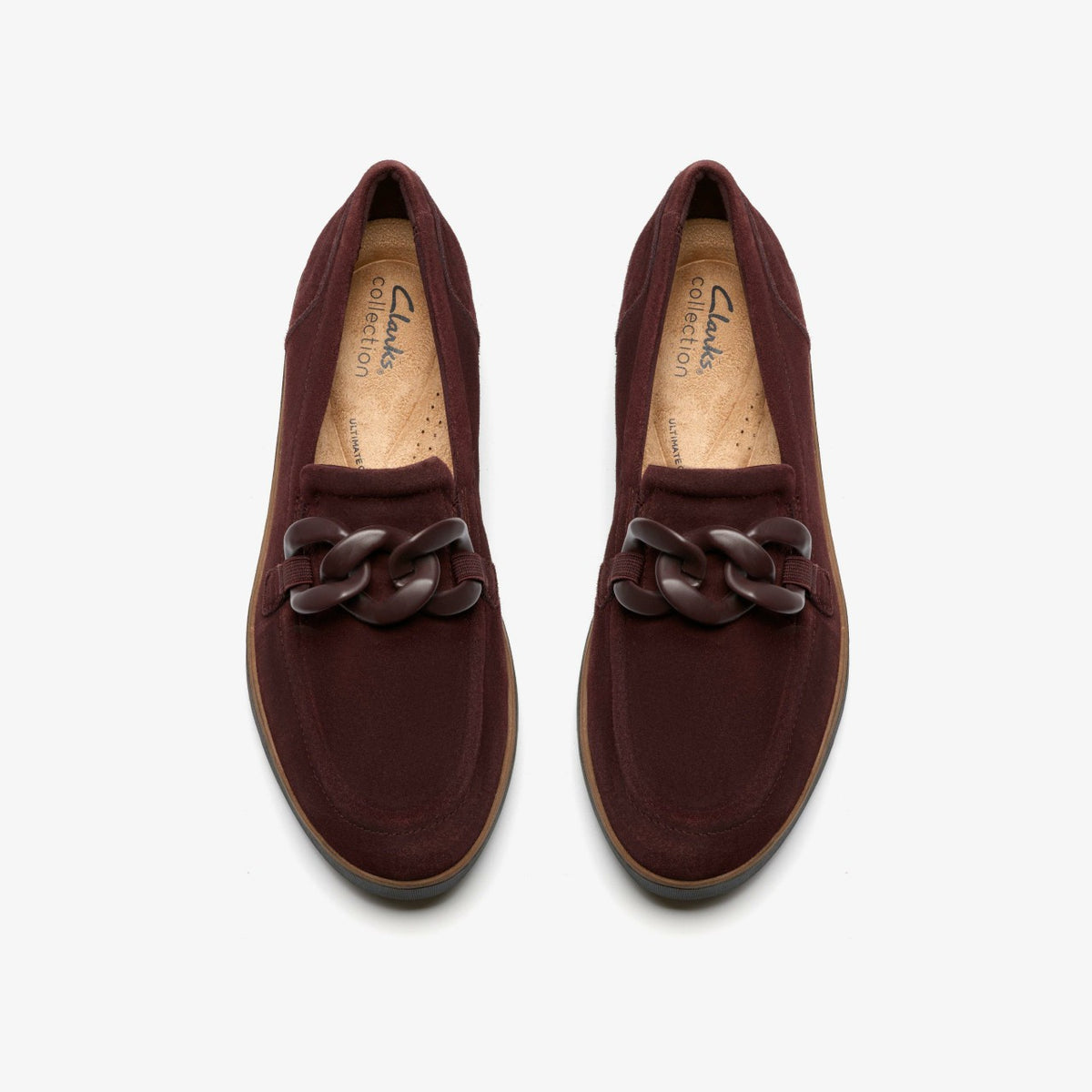 Zylah May Merlot Suede