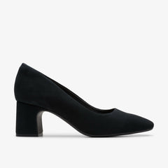 Fernie Court Black Suede
