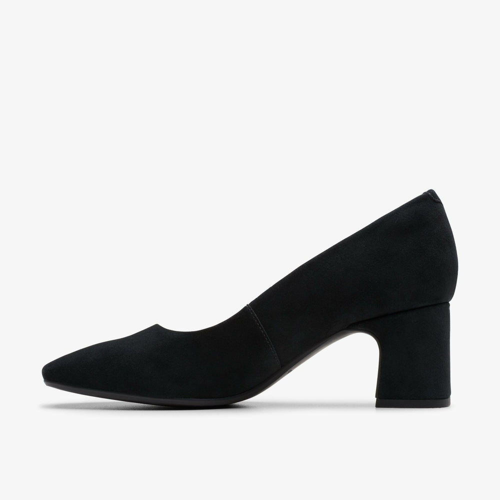 Fernie Court Black Suede