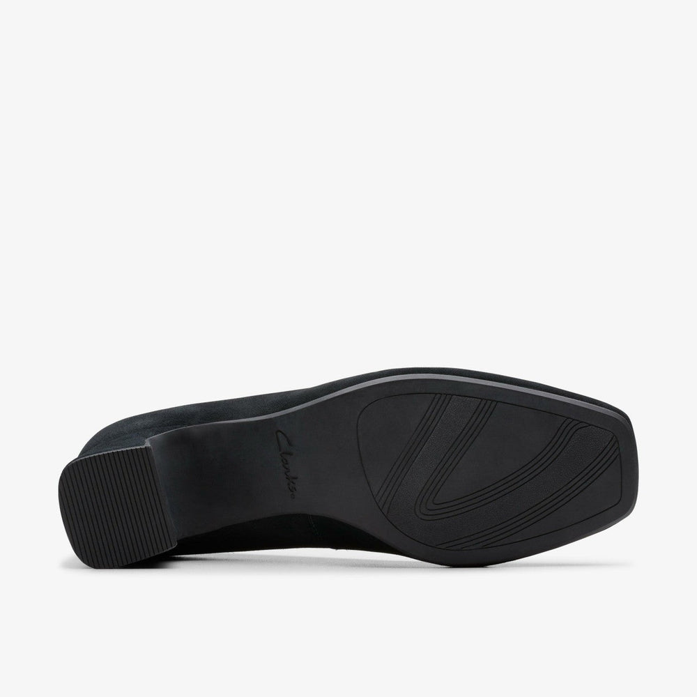 Fernie Court Black Suede