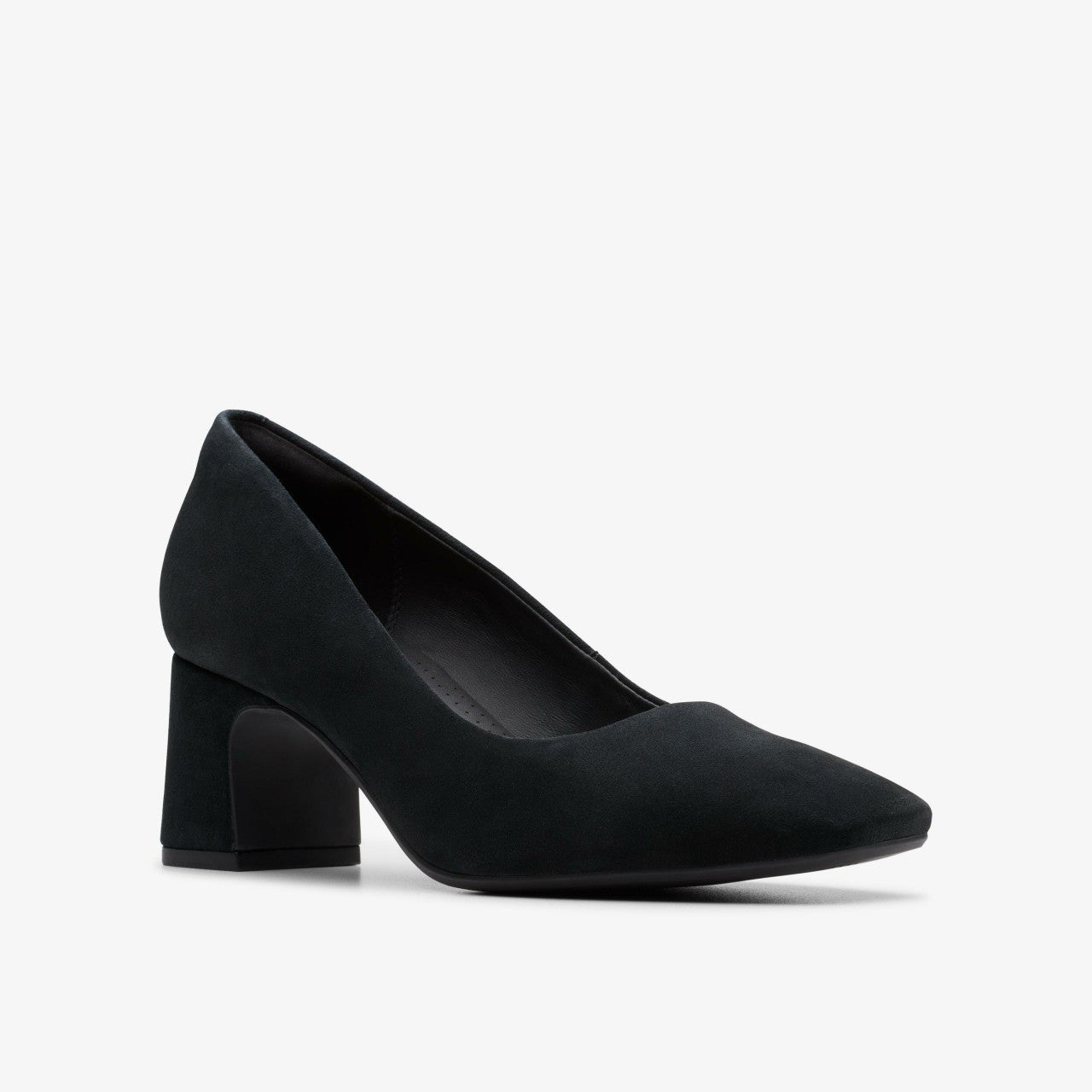 Fernie Court Black Suede