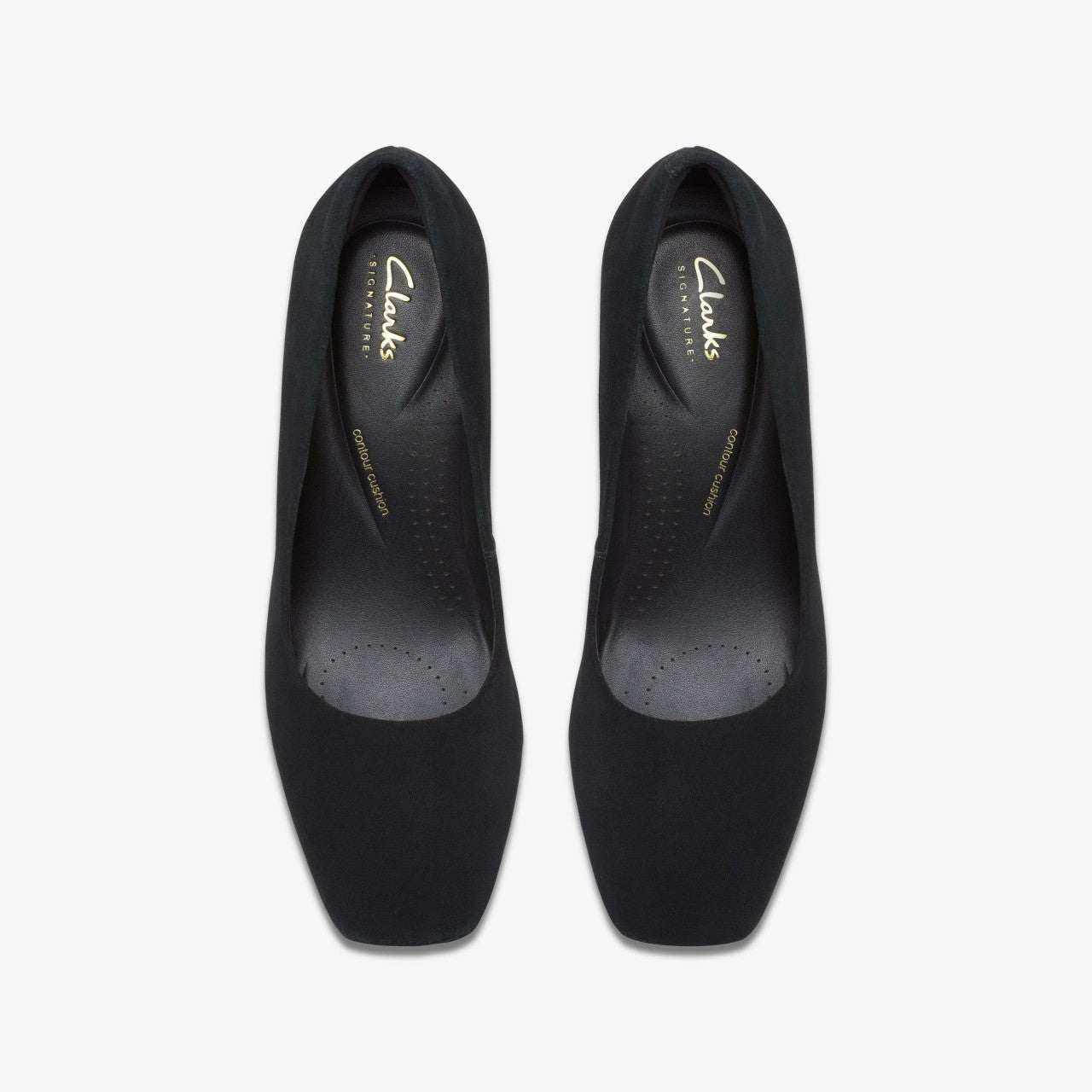 Fernie Court Black Suede