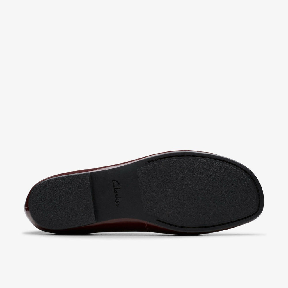 Livia Lily Burgundy Patent