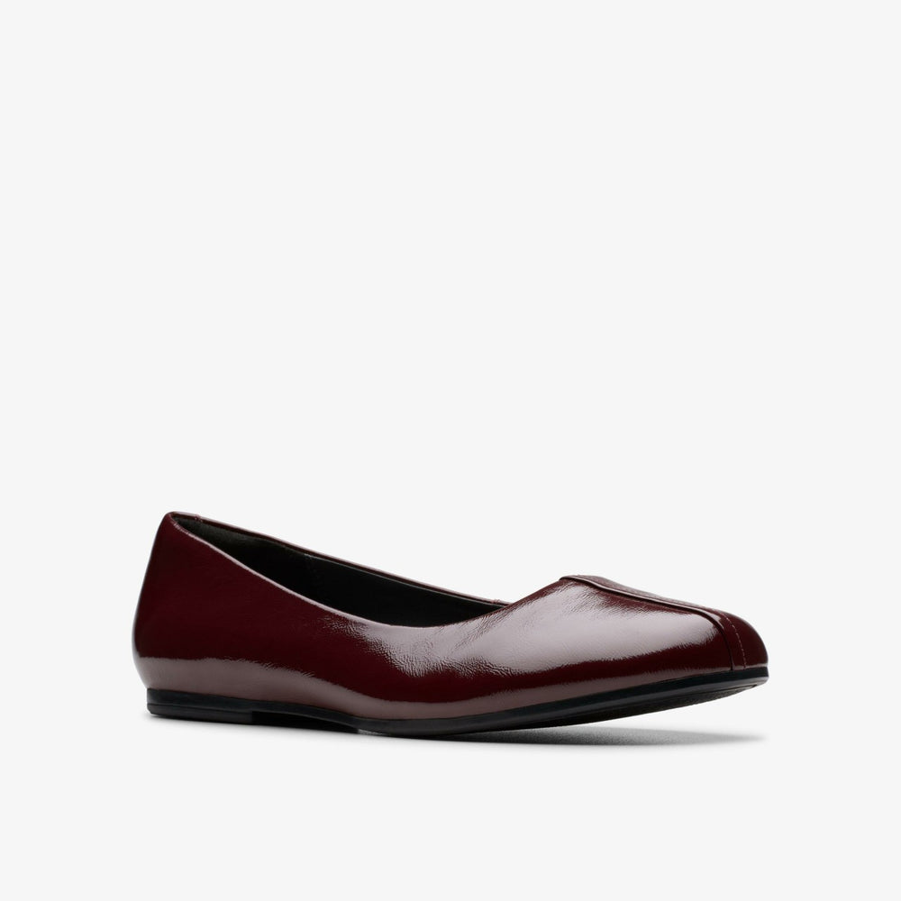 Livia Lily Burgundy Patent