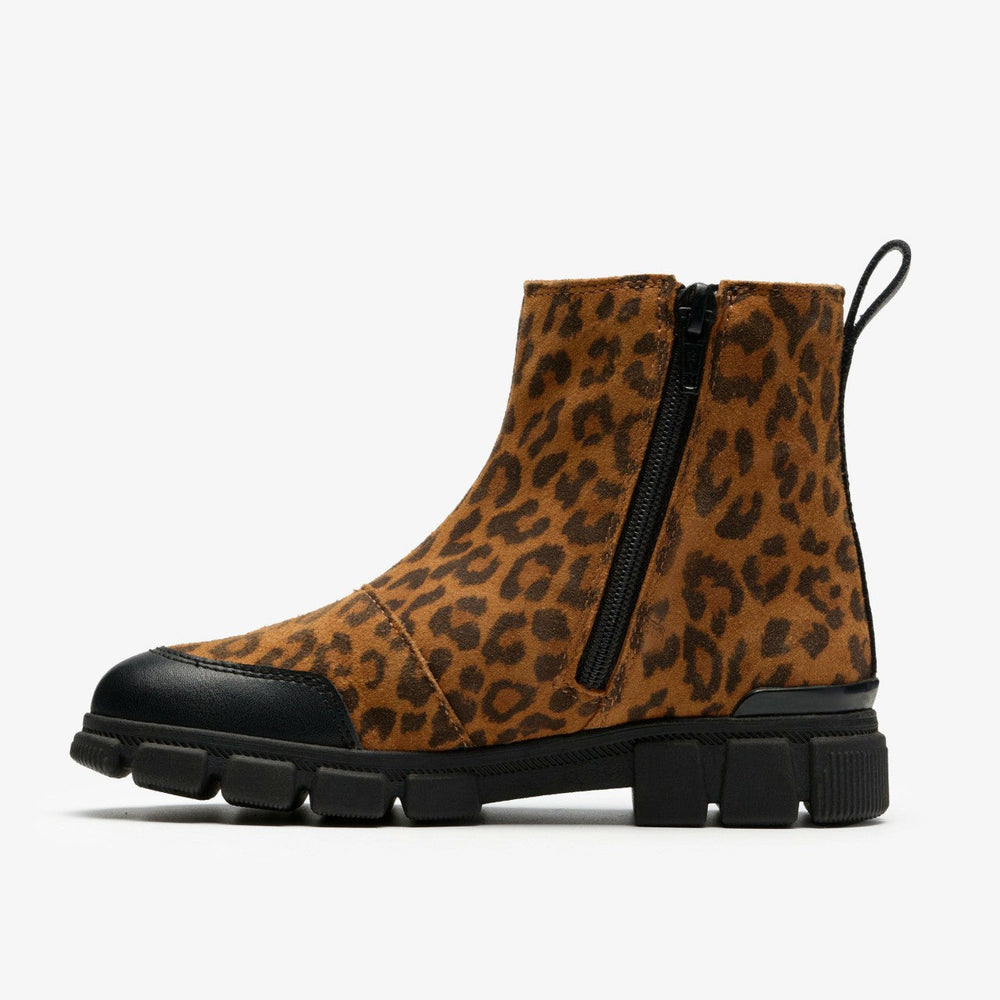Evyn Chelsea Kid Leopard Print