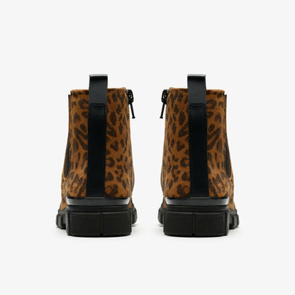 Evyn Chelsea Kid Leopard Print