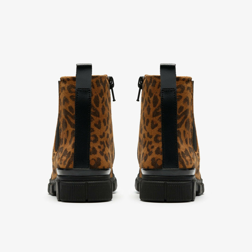 Evyn Chelsea Kid Leopard Print