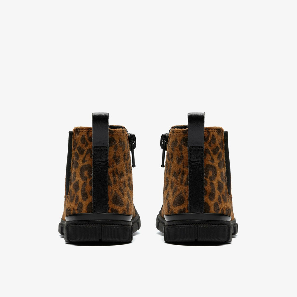 Evyn Chelsea Toddler Leopard Print