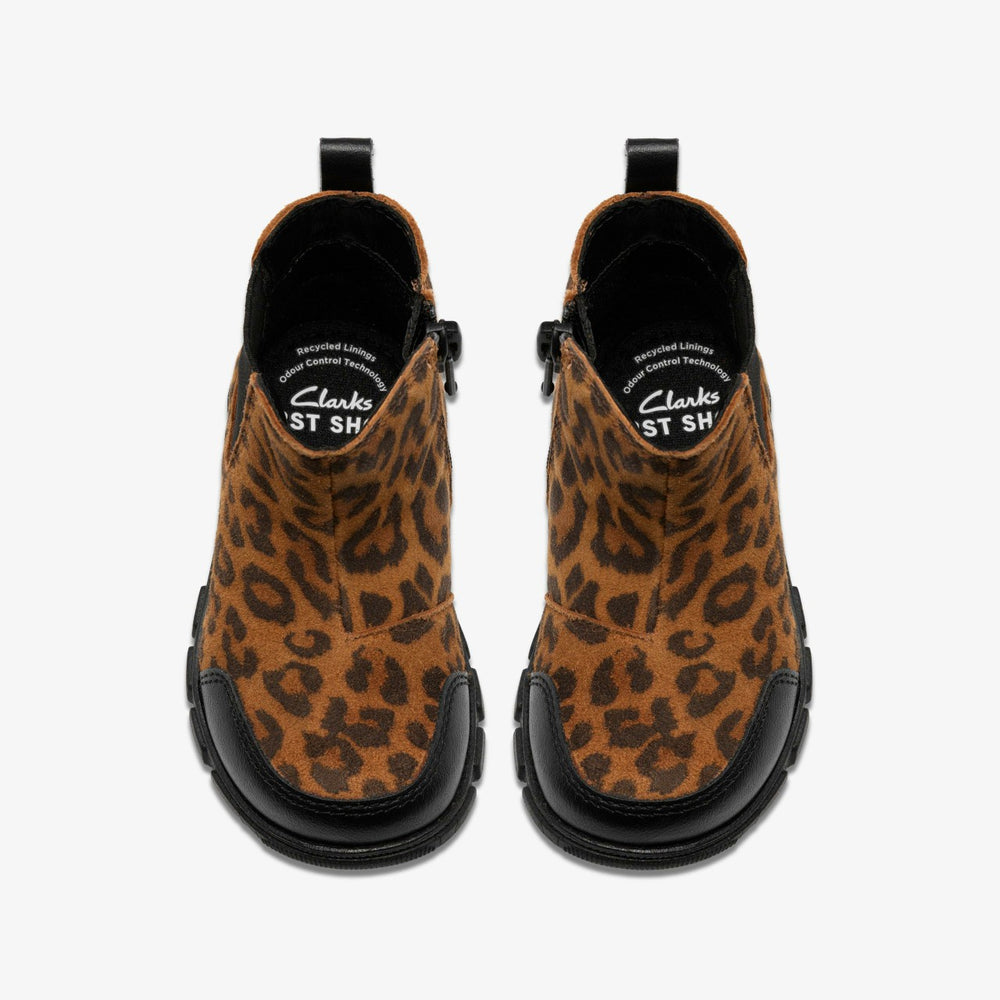 Evyn Chelsea Toddler Leopard Print