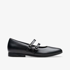 Finja Bar Youth Black Leather