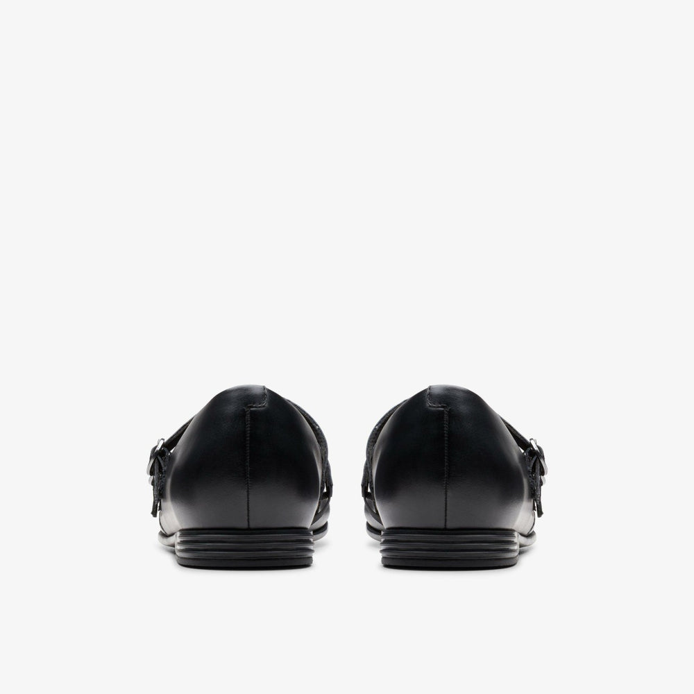 Finja Bar Youth Black Leather