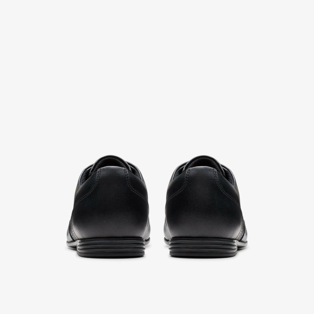 Finja Wing Youth Black Leather
