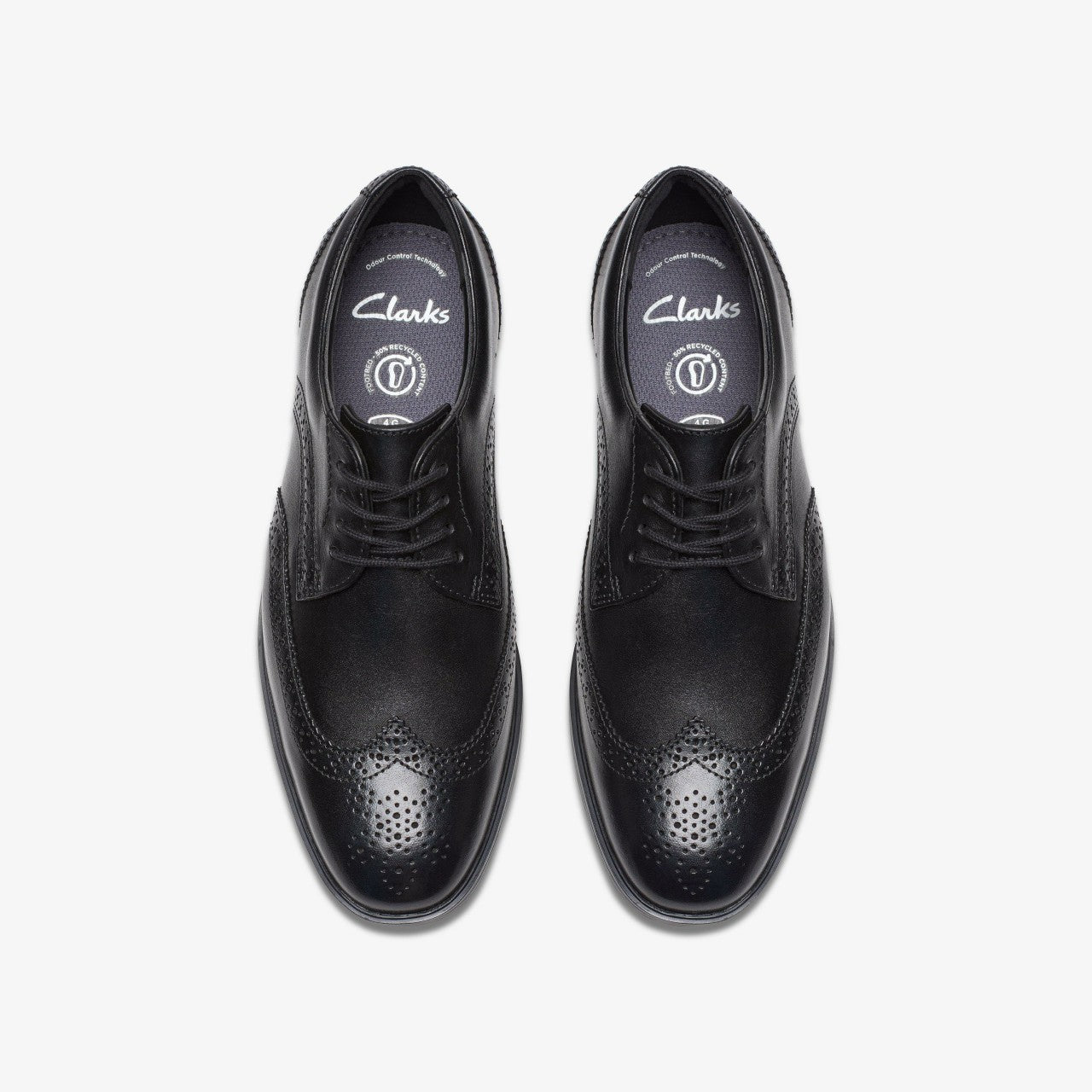 Jonwin Wing Youth Black Leather