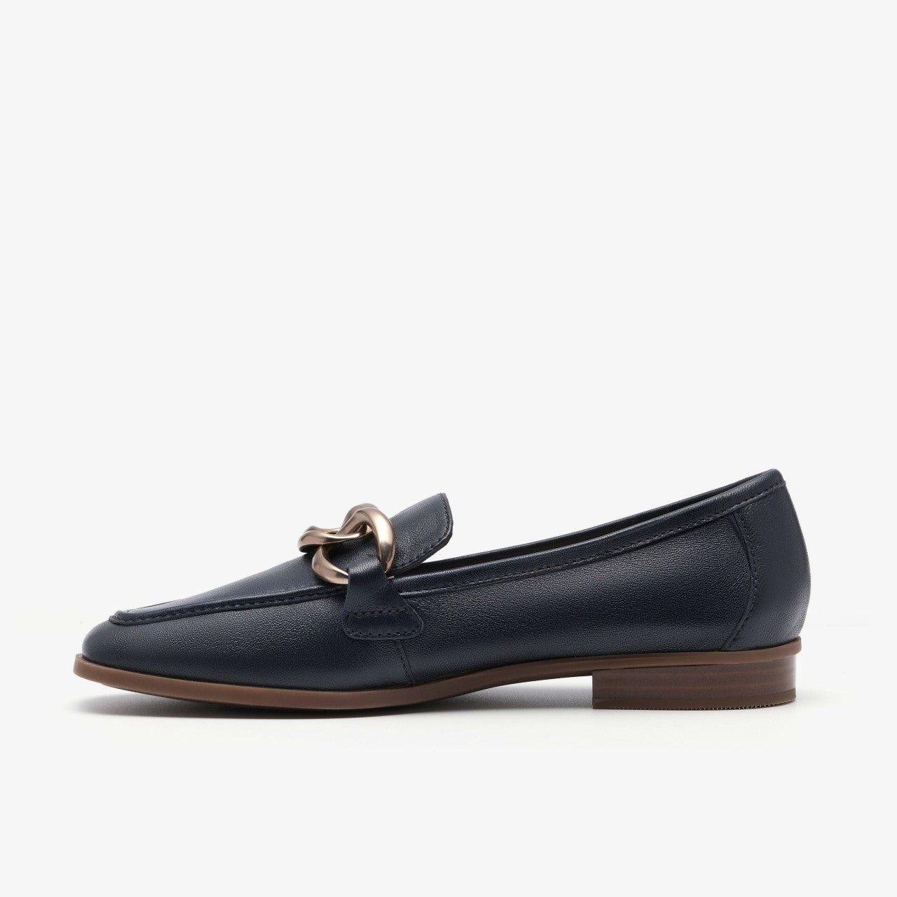 Sarafyna Iris Navy Leather
