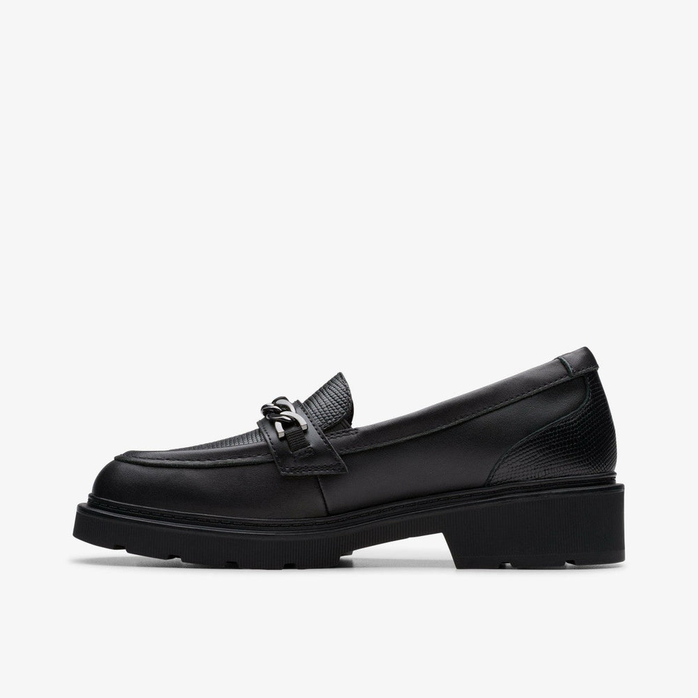 Eris Edge Youth Black Leather