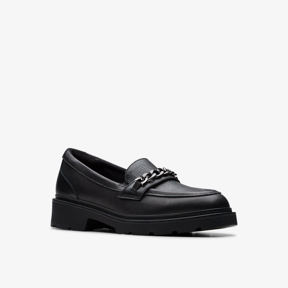 Eris Edge Youth Black Leather