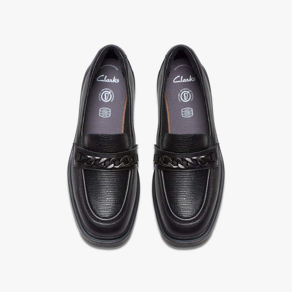 Eris Edge Youth Black Leather