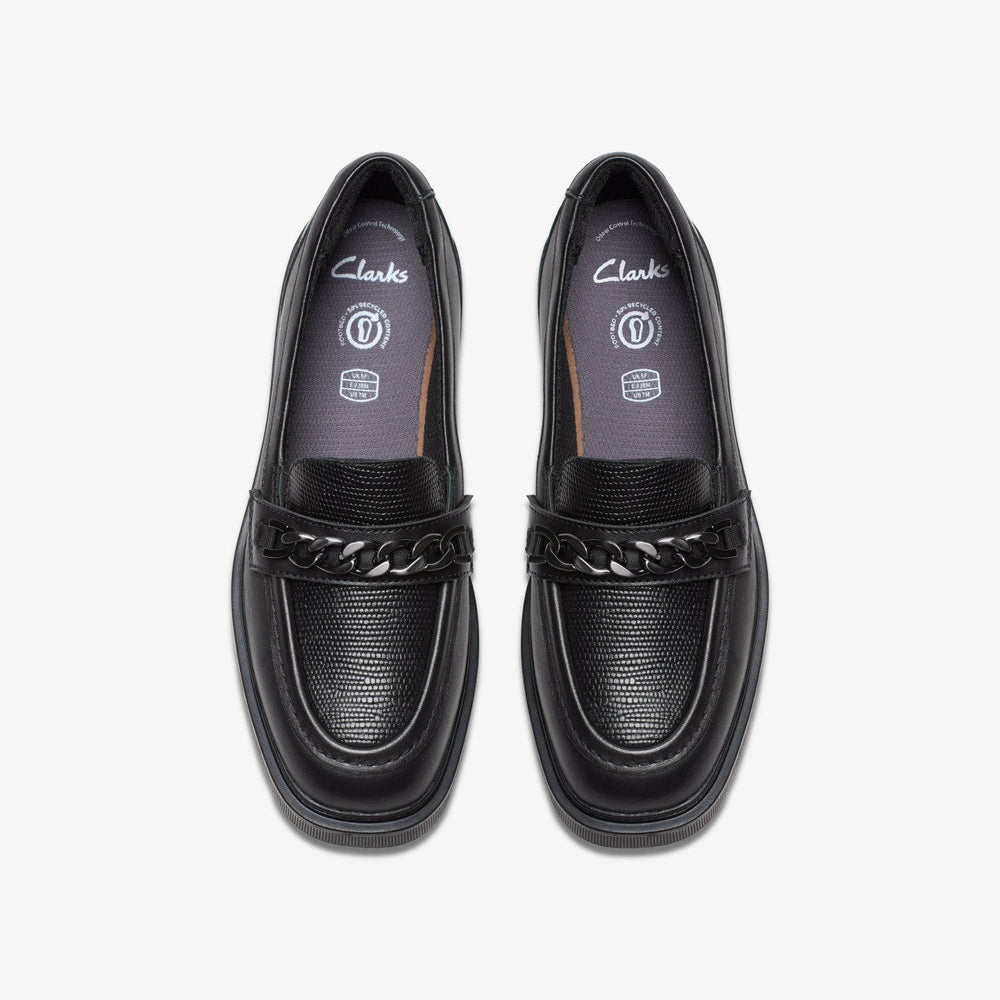 Eris Edge Youth Black Leather