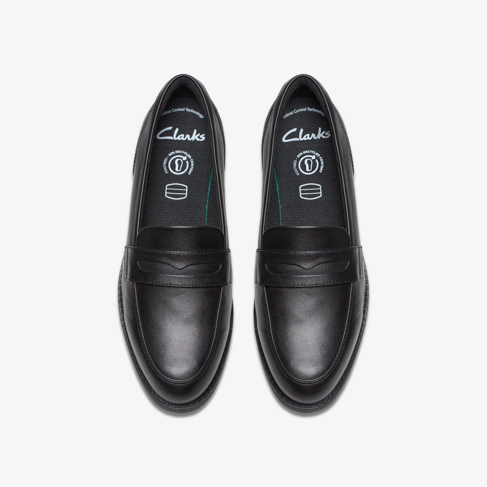 Tapa Edge Youth Black Leather