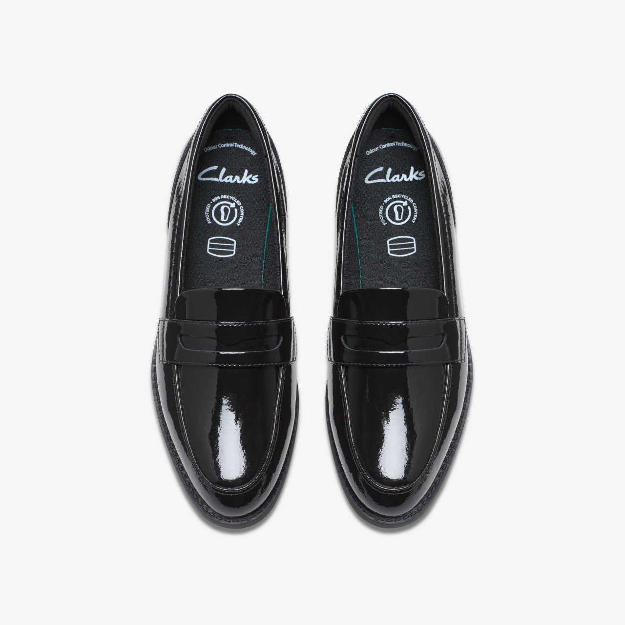 Tapa Edge Youth Black Patent