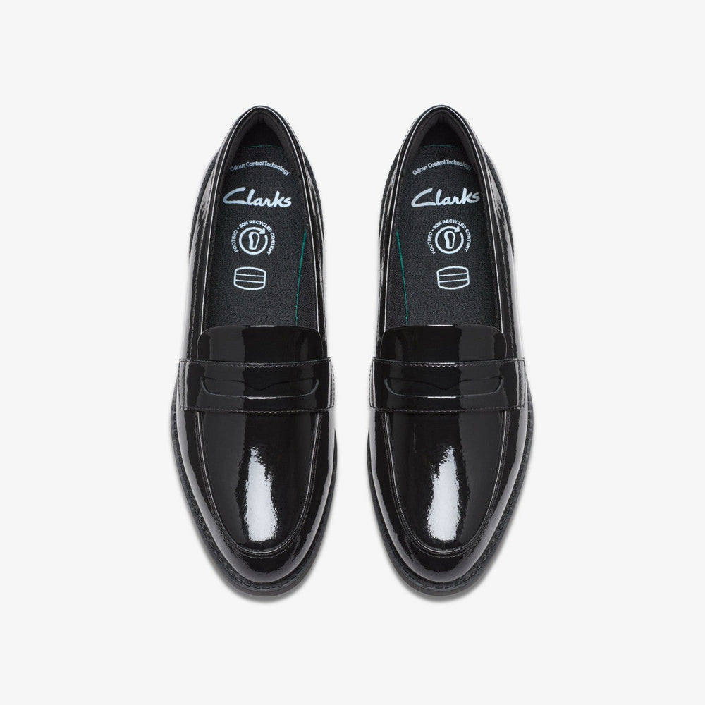 Tapa Edge Youth Black Patent