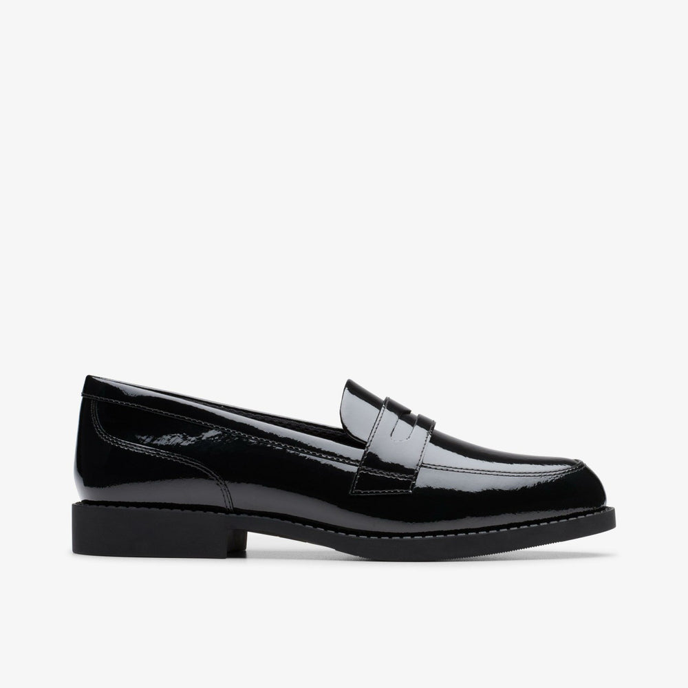Tapa Edge Youth Black Patent
