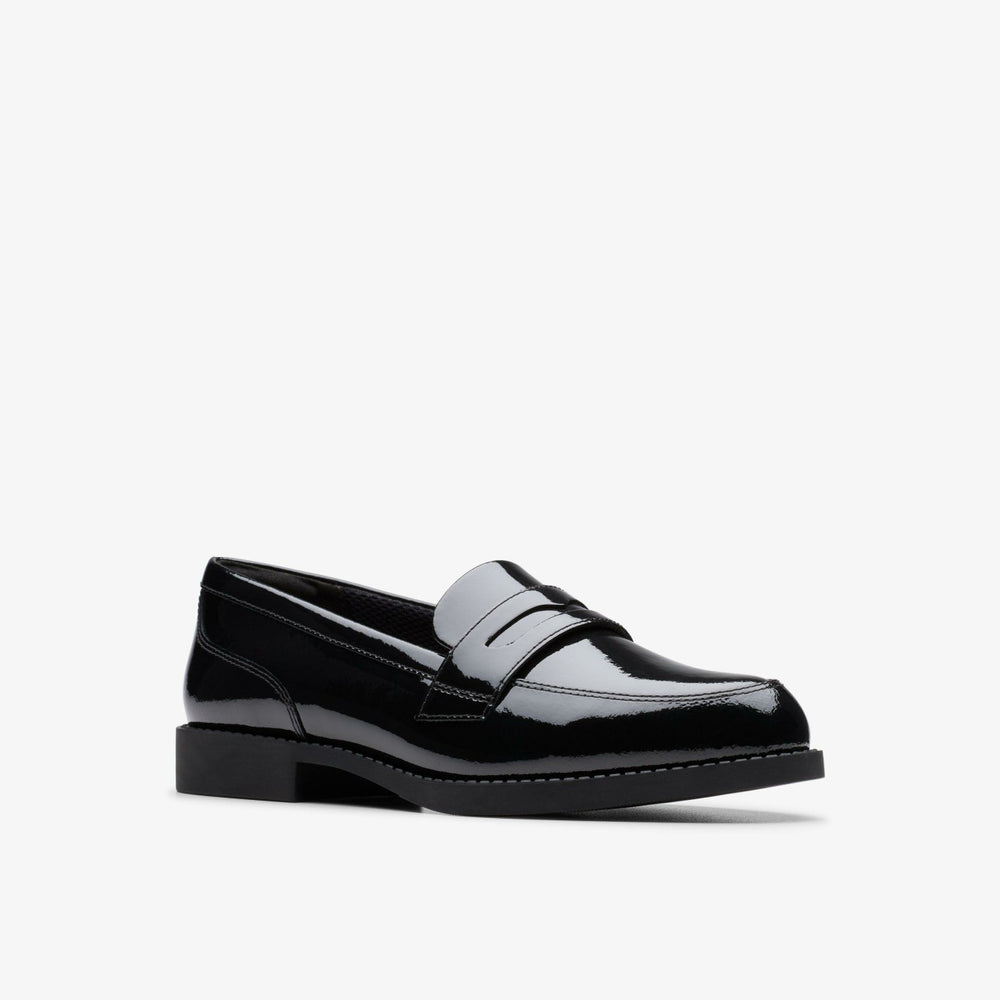 Tapa Edge Youth Black Patent
