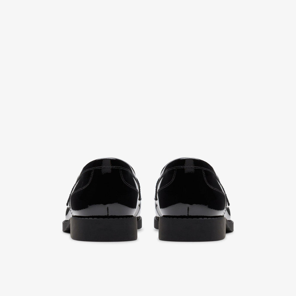 Tapa Edge Youth Black Patent