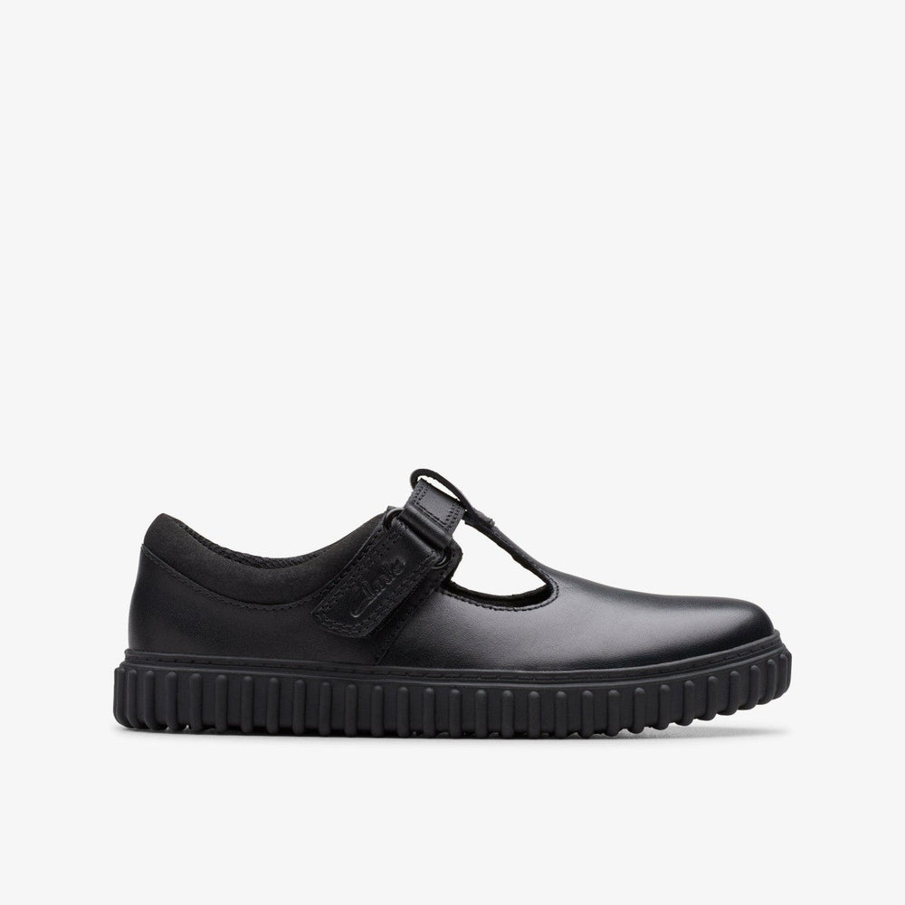 Cove Hope Kid Black Leather