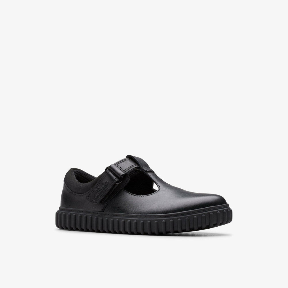 Cove Hope Kid Black Leather