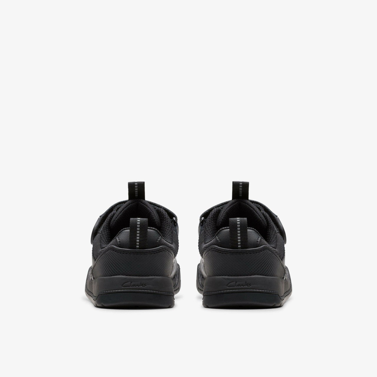 Laser Cross Kid Black Leather