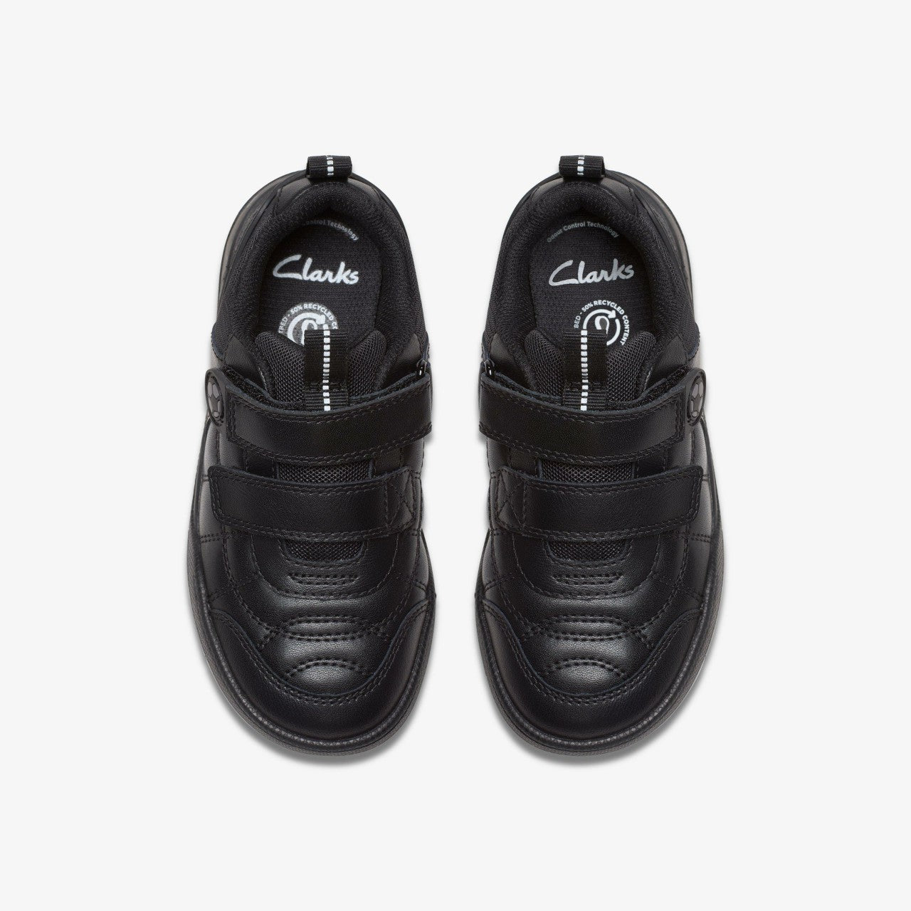 Laser Cross Kid Black Leather