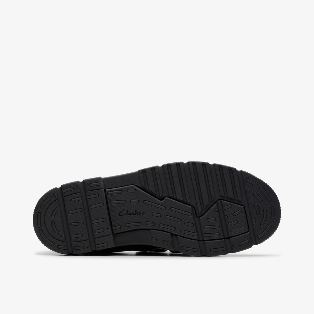 Lorcam Jane Youth Black Leather