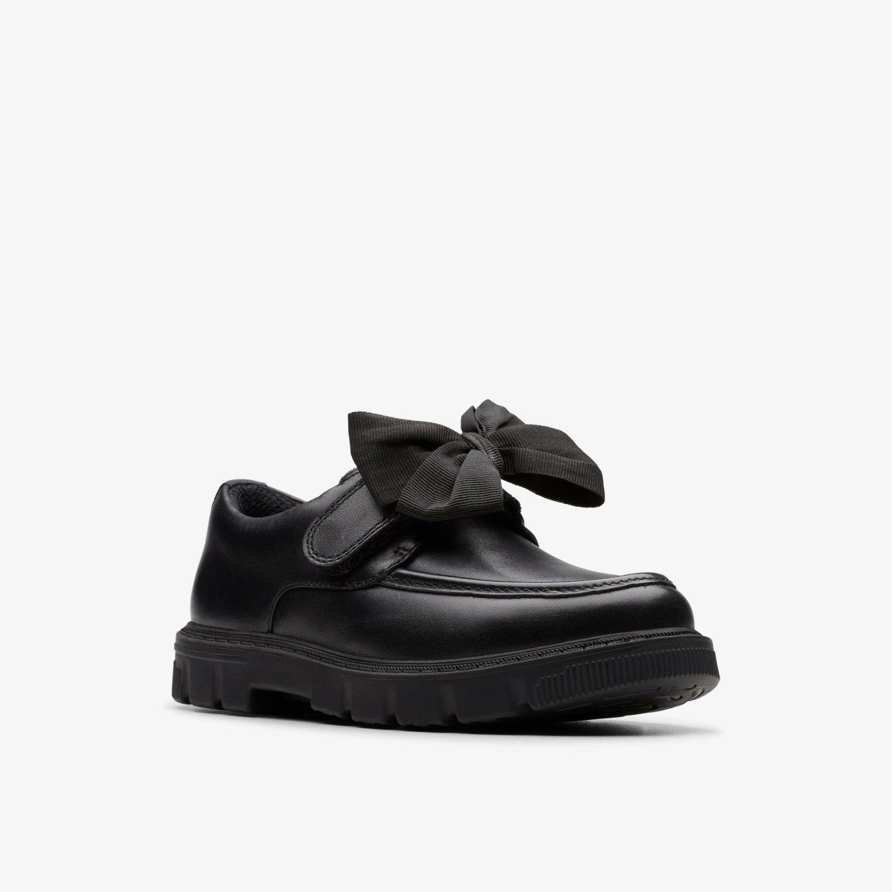 Lorcam Bow Kid Black Leather