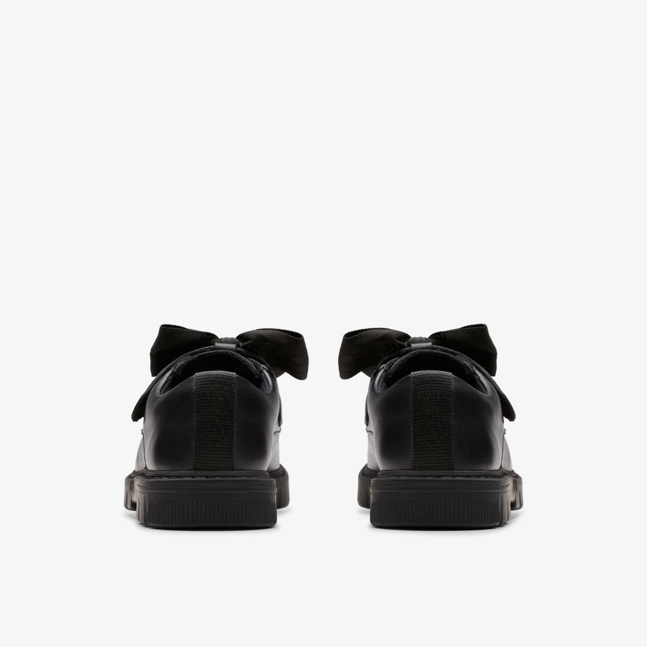 Lorcam Bow Kid Black Leather