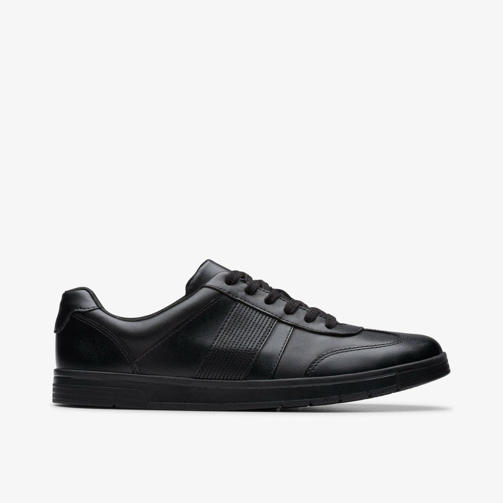 Disco Pace Youth Black Leather