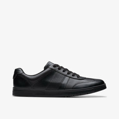 Disco Pace Youth Black Leather